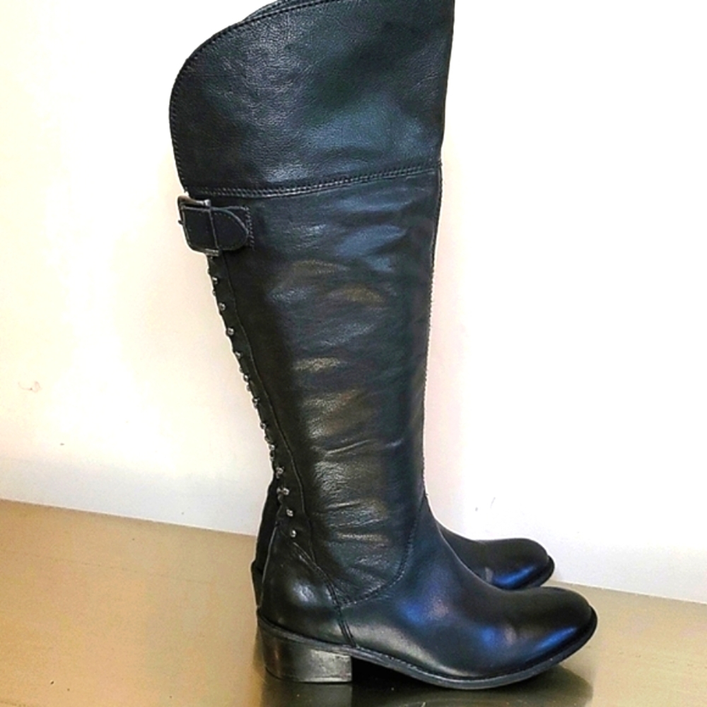 BX by Bronx studed leather boots